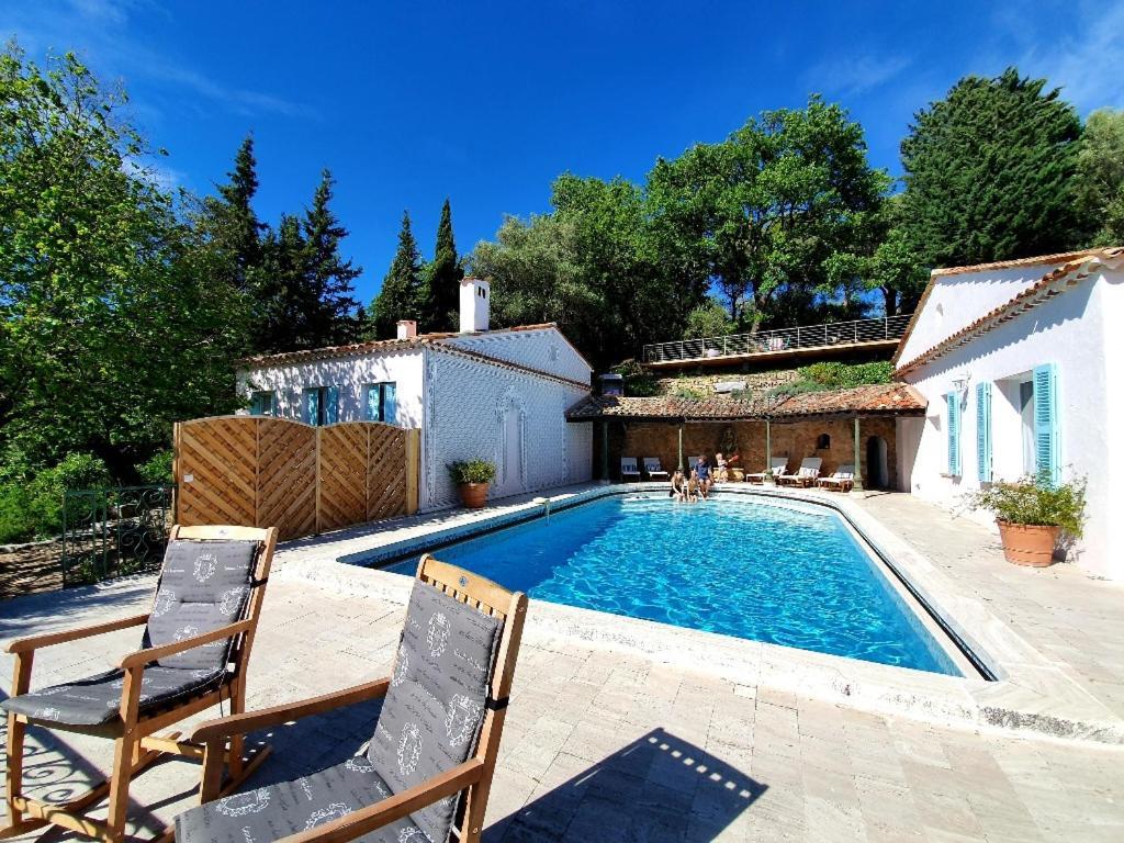 Apartment Picasso In Large Park With Heated Pool Chateauneuf-Grasse المظهر الخارجي الصورة