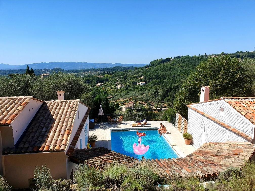 Apartment Picasso In Large Park With Heated Pool Chateauneuf-Grasse المظهر الخارجي الصورة